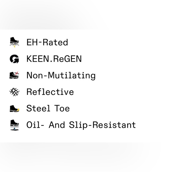 Keen Steel Toe Utility Atlanta Cool Black Men’s Shoes Size 11EE - Picture 5 of 7